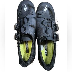 Specialized S-Works Black Cycling Shoes with Dual BOA Dials